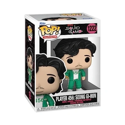 Image of Funko POP! TV: Squid Game Gi hun 456 Collectable Vinyl Figure Gift Idea Official Merchandise Toys for Kids &amp; Adults TV Fans Model Collectors and Display