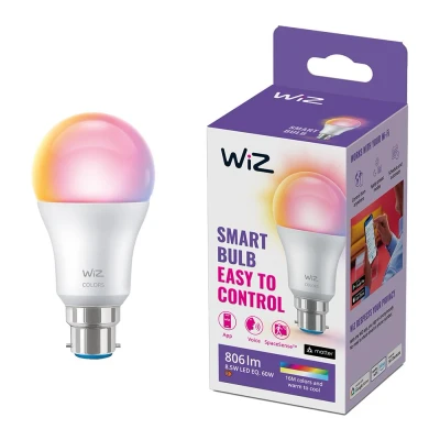 Image of WIZ A60 Full Colour Smart Light Bulb B22