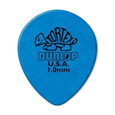 Image of Jim Dunlop 413R1.0 Guitar Picks, 1.0 mm, Blue