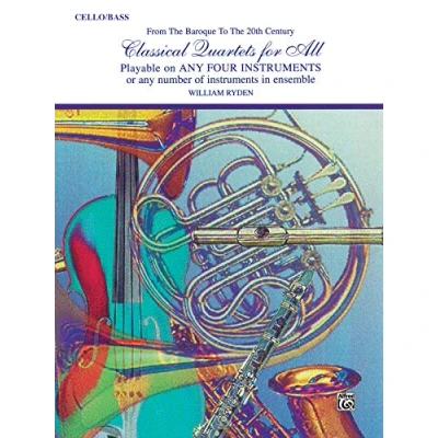 Image of Classical Quartets for All Cello: From the Baroque to 20th Century