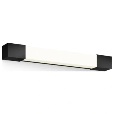 Image of Philips Rover Mirror LED Light Square, 5W, 750 lm, 2700K, Black, IP44, Water Resistant