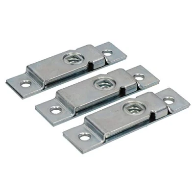 Image of AB Tools 3 Pack Door Locker Hatch Lock Catch for Trailer Truck Horsebox Steel Tongue