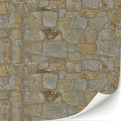 Image of 3 Sheets Self Adhesive Floor Tiles for Dollhouse 1:12 Scale (Terracotta Tiles)