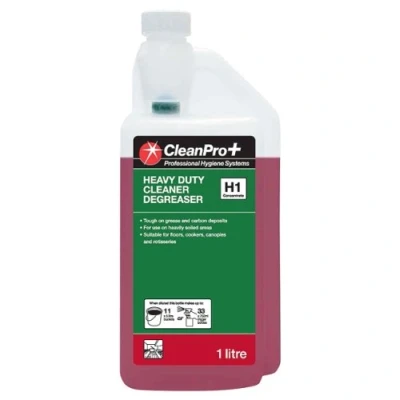 Image of Clean Pro+ Heavy Duty Cleaner Degreaser H1 1 Litre