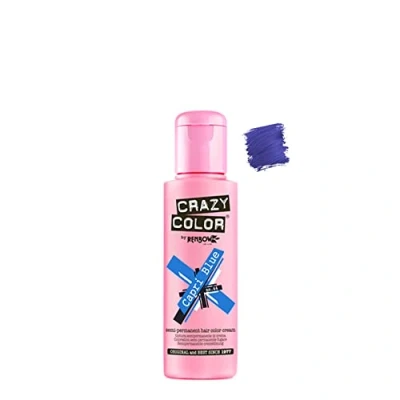 Image of Renbow Crazy Color Semi Permanent Hair Dye Capri Blue 44 100ml