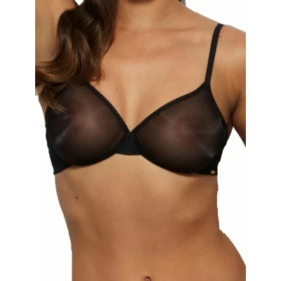 Image of Gossard Glossies Moulded BRA Underwired bra, Women&#039;s, Size: 30D, Black