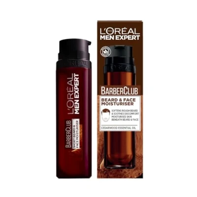 Image of L&#039;Oreal Men Expert Barber Club Short Beard &amp; Face Moisturiser, 50ml