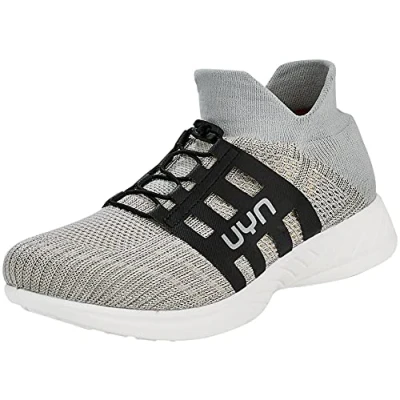 Image of UYN Y100061 S004 Free Flow Metal Tune Sneaker Men Gold/Antracite UK 12