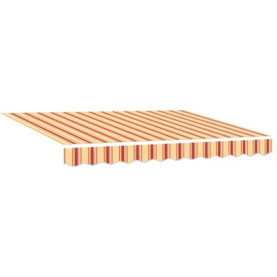 Image of vidaXL Awning Replacement Fabric for 3.5x2 m Frame Multicolour Stripe