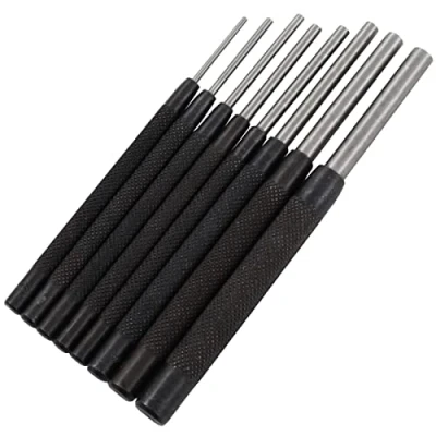 Image of 8pc Pin Punch Set Parallel Drift 8&quot; 200mm Punches