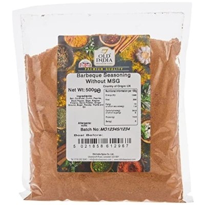 Image of Old India Barbeque Seasoning Without MSG 500g
