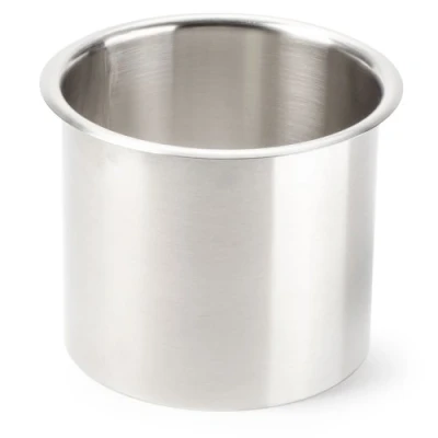 Image of San Jamar L360C Large Stainless Steel Trash Chute, 6 3/5&quot;