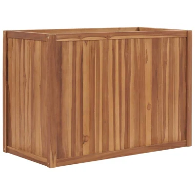 Image of vidaXL Raised Bed 100x50x70 cm Solid Teak Wood