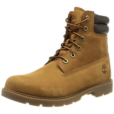 Image of Timberland Women&#039;s Linden Woods 6in WR Basic Fashion Boots, Rust Nubuck, 4.5 UK