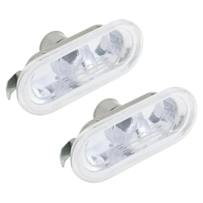 Image of Be In Your Mind 2Pcs Crystal Clear Side Indicators Repeater Light Compatible with VW Golf MK4 1997 2004 Passat 1J0949117