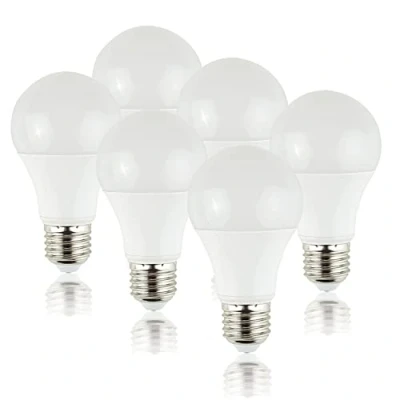 Image of MiniSun Pack of 6 High Power 10w LED ES E27 SMD GLS Energy Saving Long Life Bulbs [6500K Cool White]