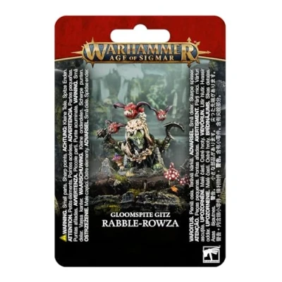 Image of Games Workshop Age of Sigmar Gloomspite Gitz: Rabble Rowza, Black
