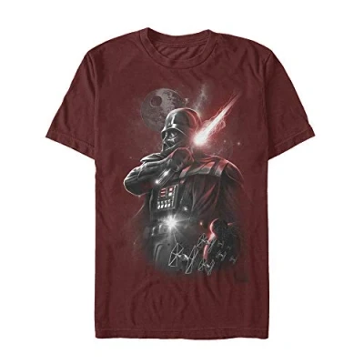 Image of Star Wars Men&#039;s Epic Darth Vader Cardinal T Shirt