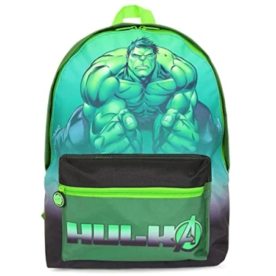 Image of Marvel Official The Hulk Avengers Kids Backpack Rucksack School Bag