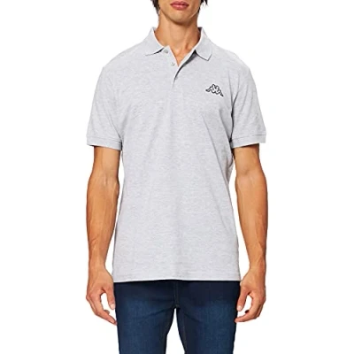 Image of Kappa Herren Peleot Polohemd, High Rise Melange, Normal