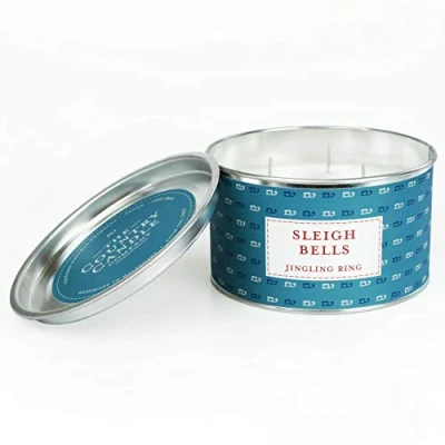 Image of The Country Candle Company Noel Triple Wick Sleigh Bells