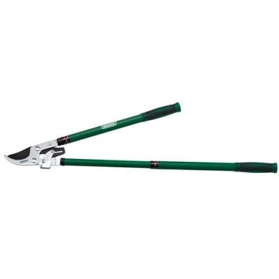 Image of Draper Telescopic Ratchet Action Bypass Loppers with Steel Handles