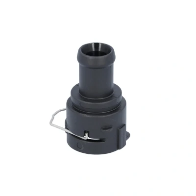 Image of 3B0122291B Coolant Flange FEBI BILSTEIN 103334 with quick coupling VOLKSWAGEN: Golf 4, 5, Scirocco III, AUDI: TT Roadster, Coupe, A3 Sportback