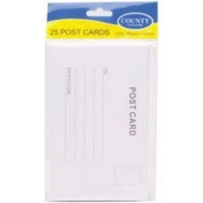 Image of County White Postcards C230 Pk25