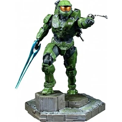 Image of HALO INFINITE MASTER CHIEF GRAPPLESHOT PVC STATUE