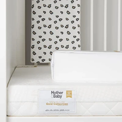 Image of Mother&amp;Baby Cot Mattress 120 x 60cm First Gold Anti Allergy, Breathable Nursery Grade Foam bed with Waterproof membrane