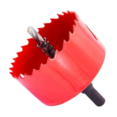 Image of 75mm hole saw and Accessories dust Bowl 2PCS set,LAIWEI collector for all saws up to 125mm cutting diameter