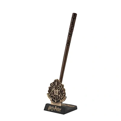 Image of Cinereplicas Harry Potter Written Pen with Base and Lenticular Bookmark Officially Licensed (Cedric Diggory)