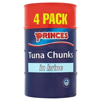 Image of Princes Tuna Chunks in Brine (4x160g) Pack of 2