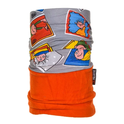 Image of Buff Childrens Unisex Breathable fleece tubular with inner layer Draws 65900 children&#039;s Orange One Size