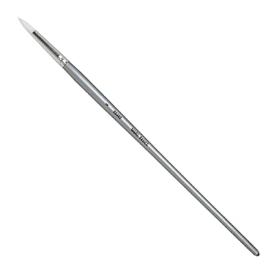 Image of Liquitex 6921006 BASICS Paint Brush, Round No. 6, White