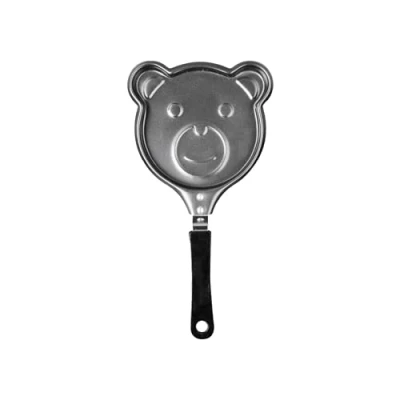 Image of Ibili Frying pan with Bear Shape 14 cm, Aluminium, Black, x 6 cm