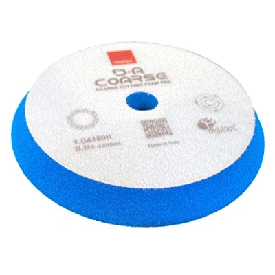 Image of RUPES Blue Coarse Polishing Pad, 1500 Grit, Disc for BigFoot Systems, Polierstamm, 150 180 mm