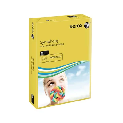 Image of Xerox Symphony Coloured Paper Multifunctional Wrapped 80gsm A4 Dark Yellow Ref 003R93952 [500 Sheets]