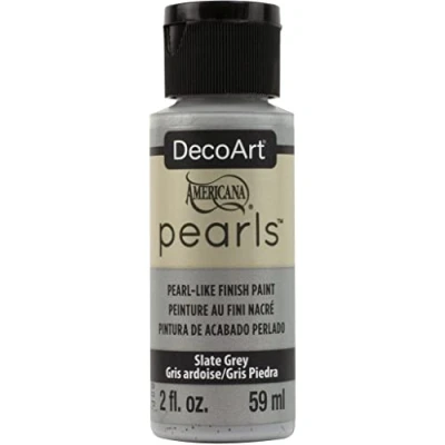 Image of Deco Art Pearls Paint 2OZ Slate Grey, One Size