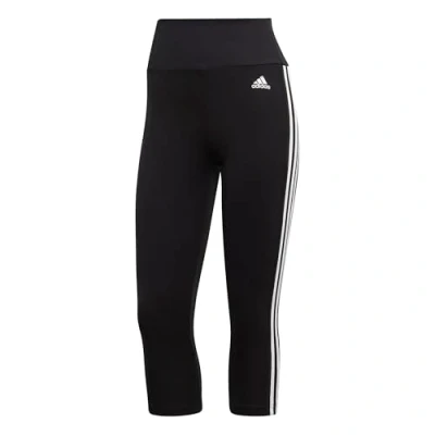Image of adidas Women&#039;s W 3s 34 Tig Pants, Black/White, XS UK