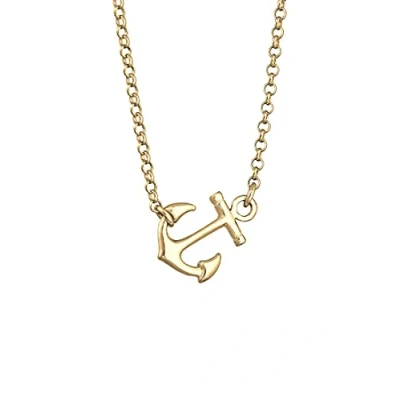 Image of Elli Necklace Anchor 925 Sterling Silver