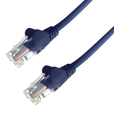 Image of Connekt Gear 10m RJ45 CAT5e UTP Stranded Flush Moulded Network Cable 24AWG Blue