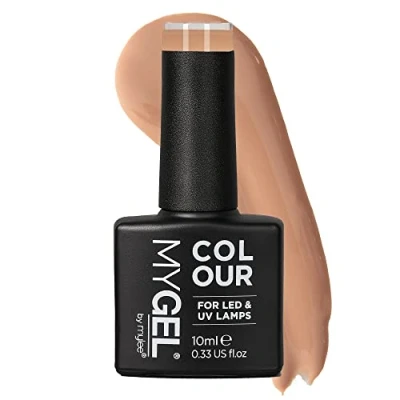 Image of Mylee Gel Nail Polish 10ml [In The Buff] UV/LED Soak Off Art Manicure Pedicure for Professional, Salon &amp; Home Use [Bare Elements Range] Long Lasting Easy to Apply