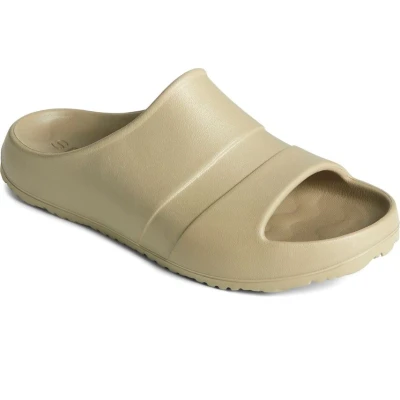 Image of Sperry Men&#039;s Windward Float Slide Sandal, Taupe, 9 UK