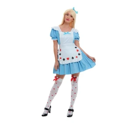 Image of Women&#039;s Alice In Wonderland Deck of Cards Costume L