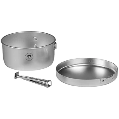 Image of Trangia Camping Cook Set Includes: 1.5 L Saucepan, 7 Inch Frypan, &amp; Detachable Handle