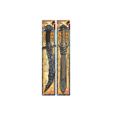 Image of KandyToys TY9023 Plastic Pirate Swords 2 Assorted