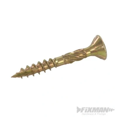 Image of Fixman Goldstar Advanced Screws 5 x 80mm 100pk