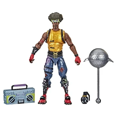 Image of Hasbro Fortnite Victory Royale Series Funk Ops Collectible Action Figure with Accessories Ages 8 and Up, 15 cm, Multicolor, F4975