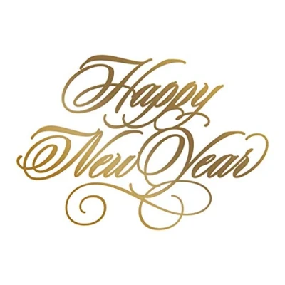 Image of Briartw Hot Foil Plate,Christmas Celebration Words Metal Plate Season&#039;s Greetings Stencil Stamp for Cards DIY Scrapbooking Embossing Handmade Craft